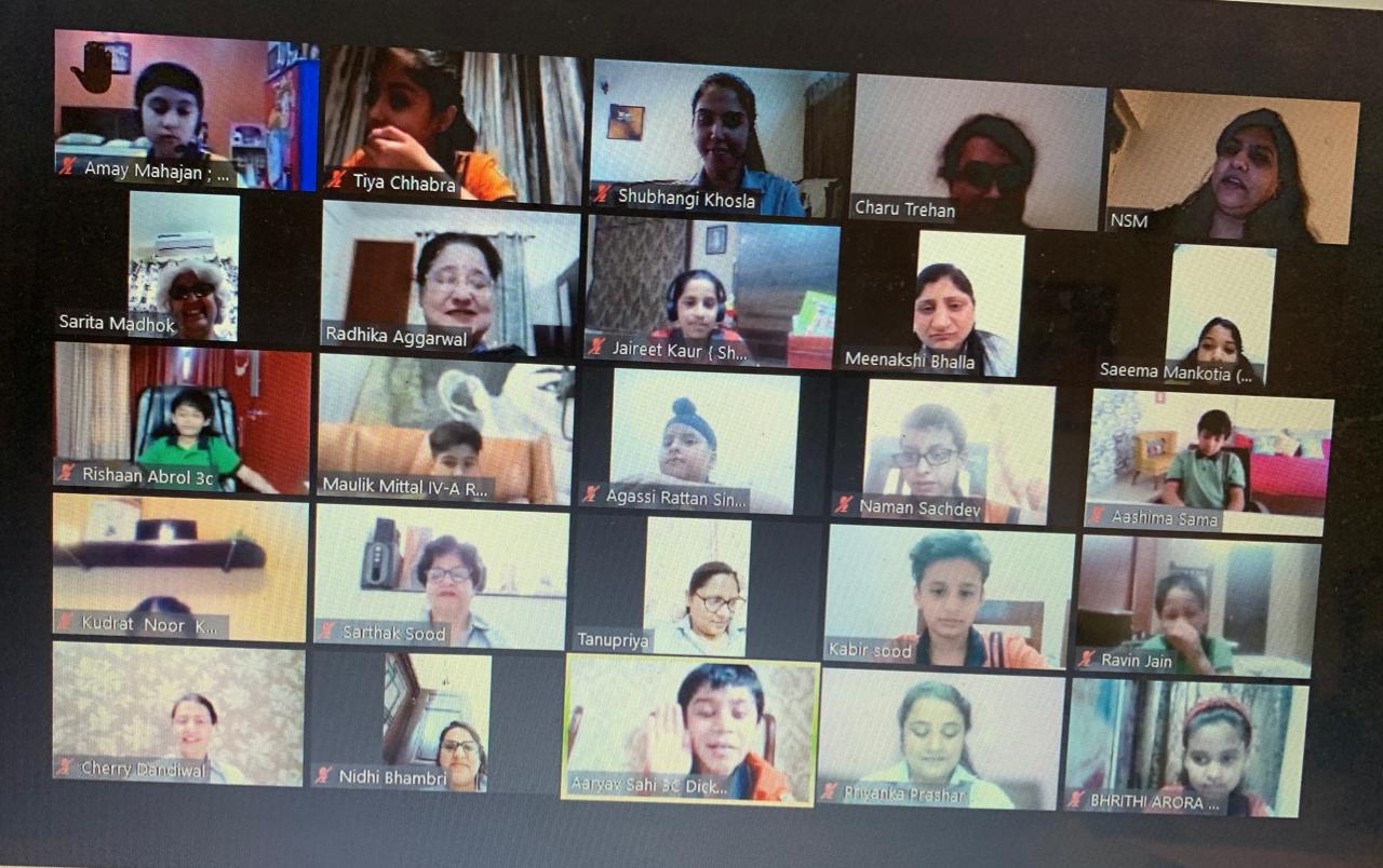 Virtual Inter House Spin A Yarn Competition, Grade III to V (10th May