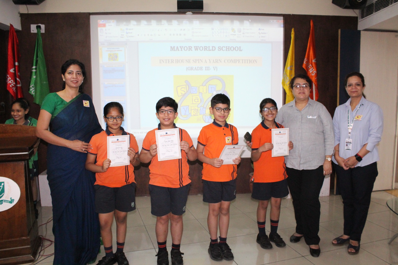 Inter House Spin a Yarn competition (19th May 2023) Mayor World